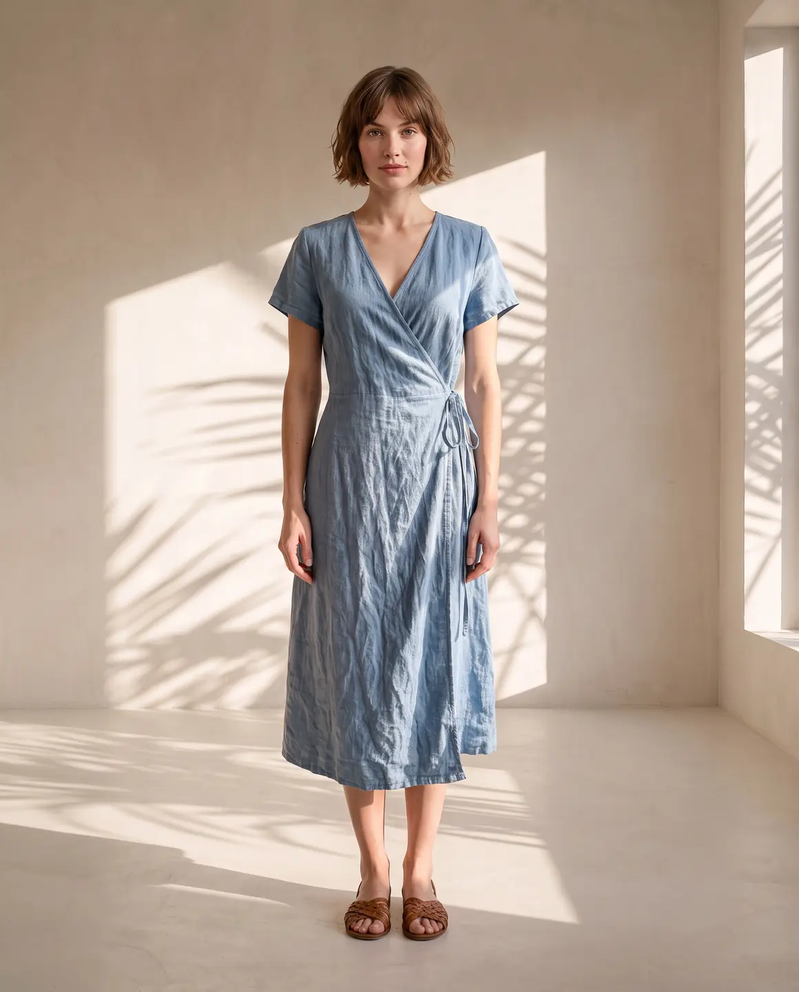 The linen dress: main image