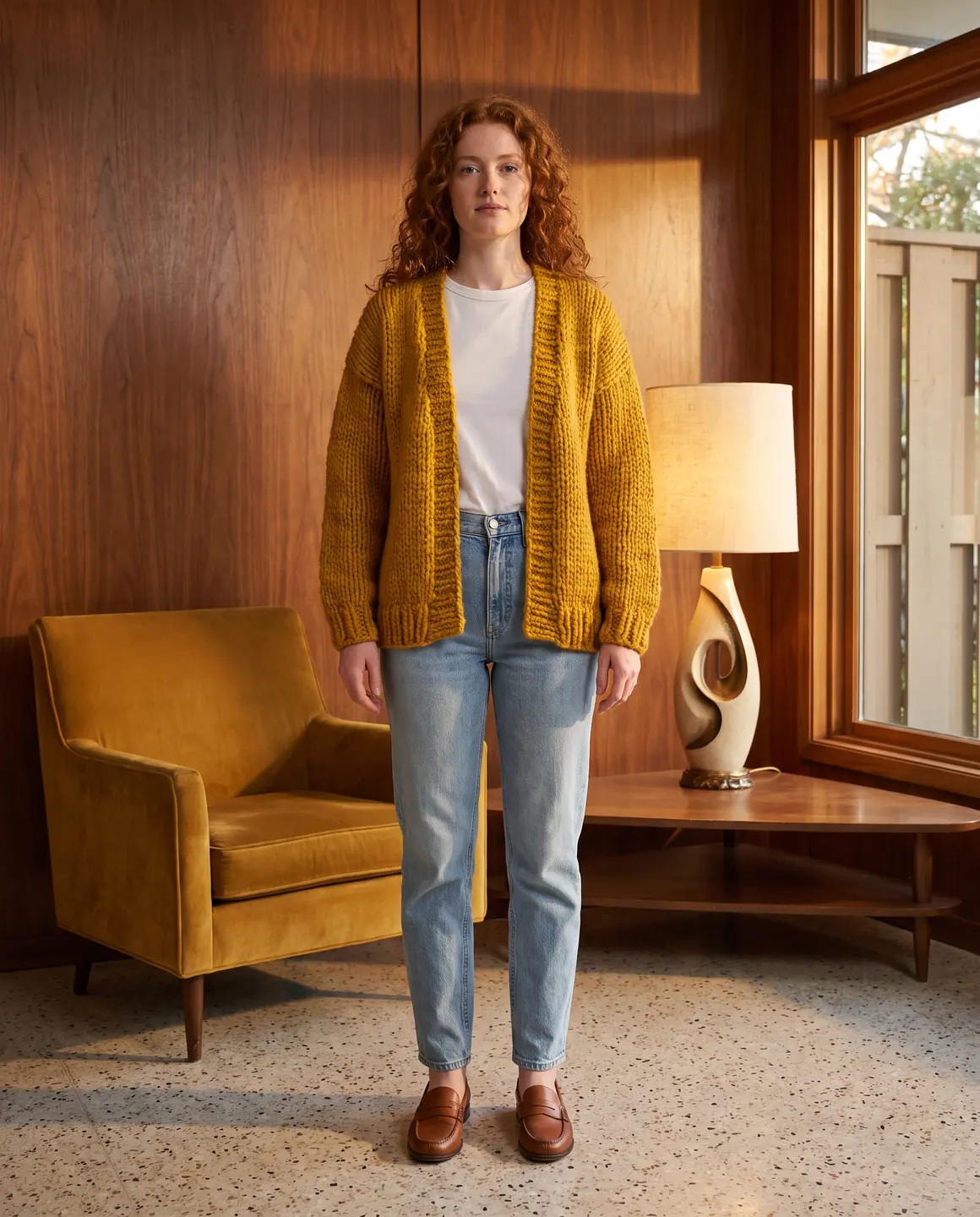 The hand-knit cardigan: main image