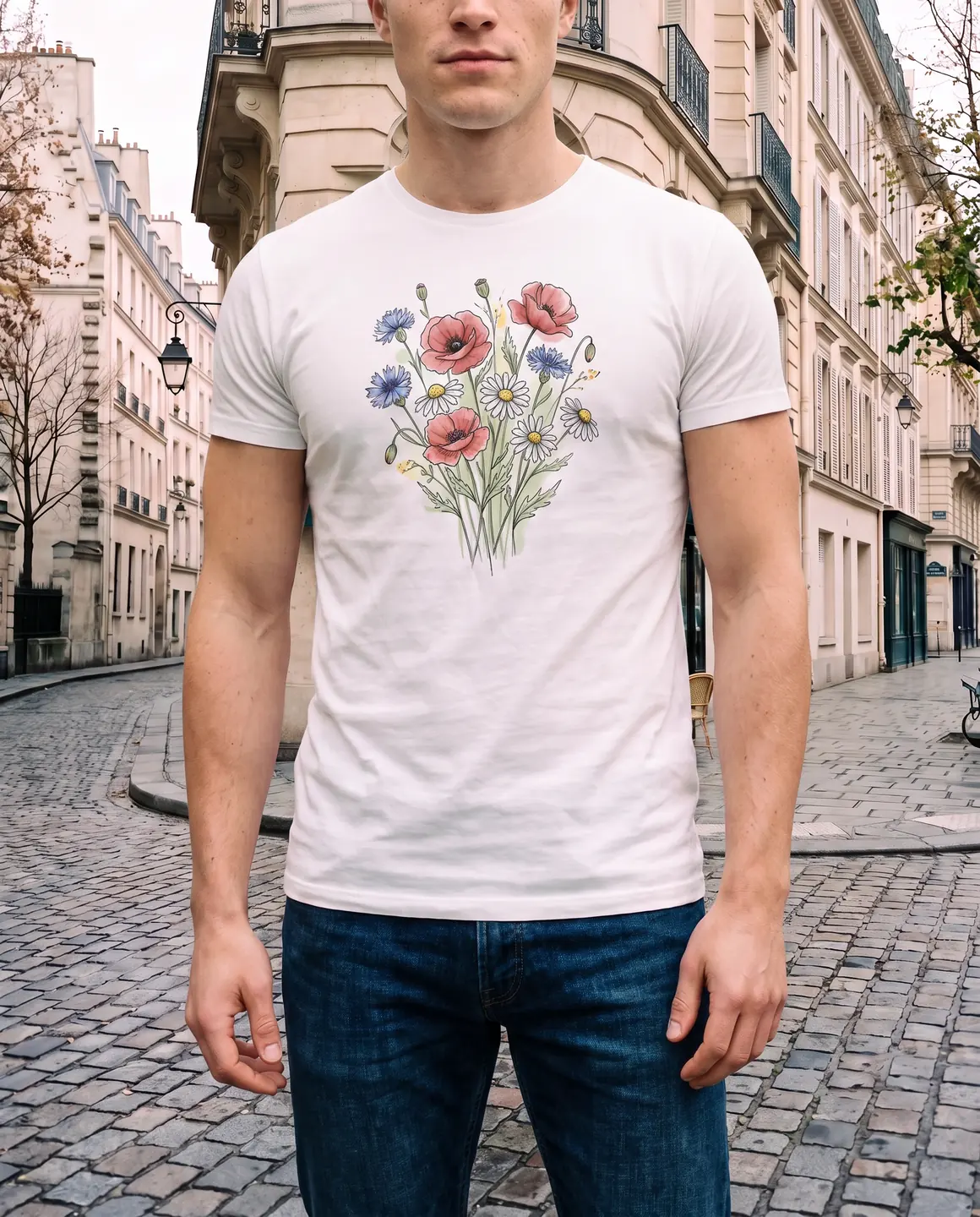 The printed T-shirt: detail