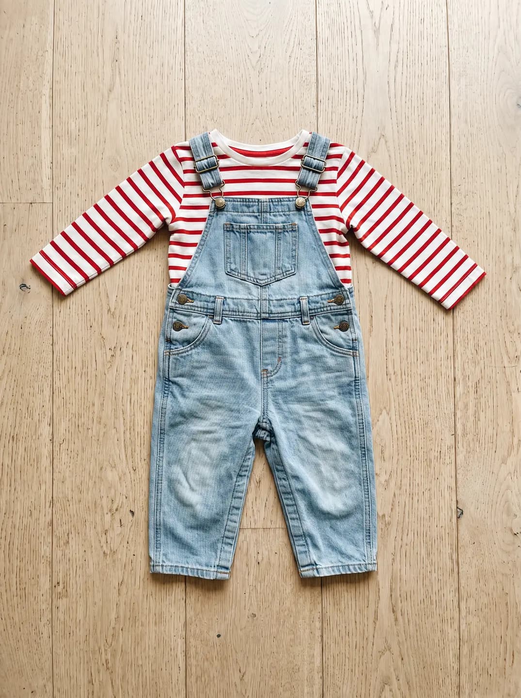 Source photo of the kidswear set