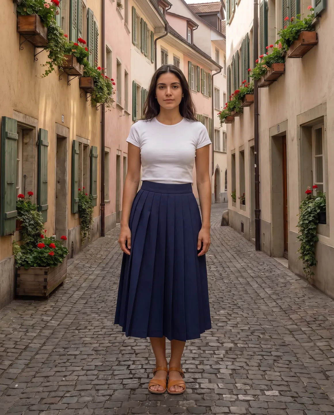 The pleated skirt: main image